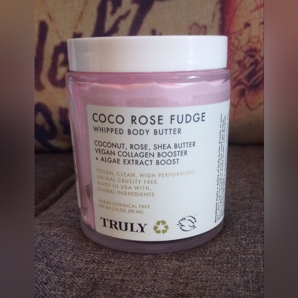 Truly Coco Rose Fudge Whipped Body Butter